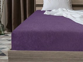 Froté plachta EXCLUSIVE slivková 90 x 200 cm