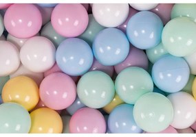 Ružové zamatové penové ihrisko 225x90x30 cm Montessori – Meowbaby