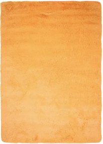 Plyšový koberec TOP - HORČICOVO ŽLTÝ