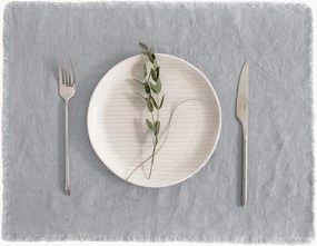 Ľanové prestieranie Light Grey