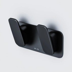 Háčik na uteráky AM.PM Inspire 2.0 AIB35622 dvojitý, čierny