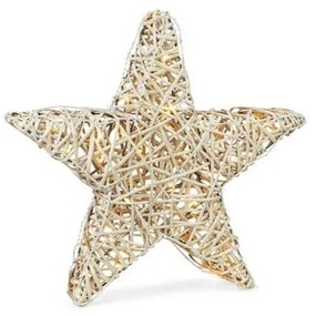 Vonkajšia svetelná dekorácia s vianočným motívom v prírodnej farbe ø 50 cm Sofus – Markslöjd