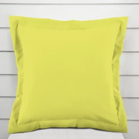 Biante Dekoračná obliečka na vankúš s lemom Rongo RG-026 Žltozelená 40 x 60 cm