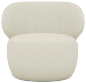 Krémovobiele kreslo Kama – Makamii