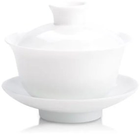 Gaiwan - porcelánový biely