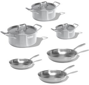 Elmich Kompletná sada nerezového riadu Tria Plus 6 ks