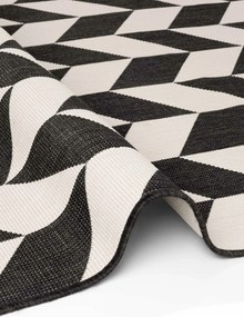 Ted Baker, Kusový koberec Ted Baker Haringey 106378 Black White, 200x300, čiernobiela, chodba / predsieň