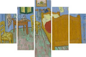 Obraz - Vincent van Gogh, The Bedroom, reprodukcia (150x105 cm)