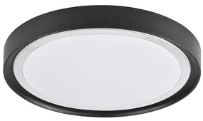 PLX Stropné LED PERSE 30 osvetlenie 15W; 33,4 cm, 4000K; čierne