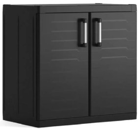 KIS Skriňa DETROIT XL nízka 89 cm, čierna