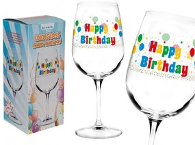 78-7944 Narodeninový pohár na víno - Happy Birthday XL
