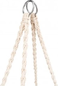 MI Hojdacie kreslo BRASIL HOOP béžové