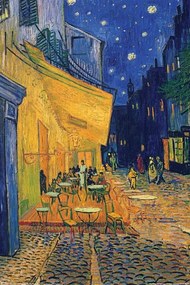 Plagát, Obraz - Vincent van Gogh - Café Terrace, (61 x 91.5 cm)