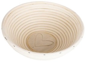 Orion Ošatka rattan okrúhla Srdce pr. 21 cm