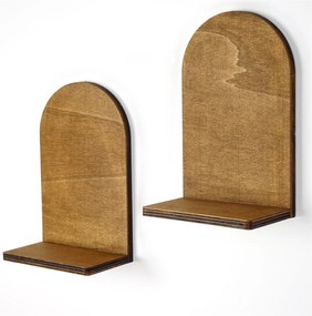 Súprava 2 ks nástenných políc Raf261 orech