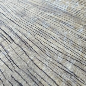 DY Sivý koberec s abstraktným vzorom Blanka 03 Rozmer: 80x200 cm