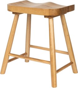 Stolička z dubového dreva v prírodnej farbe Vander – White Label