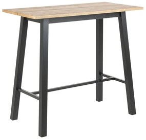 Barový stôl Nadida 117 cm dyhové dosky