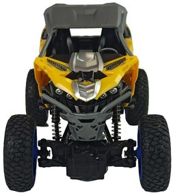 LEAN TOYS  Off-road auto na diaľkové ovládanie 2,4 GHz 1:16  žlté RTR