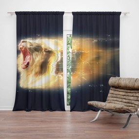 Sablio Záves Lev art: 2 ks 140x250 cm