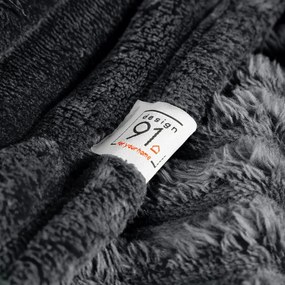 DEKA Z MIKROFLANELU SOFT 70X160 CM SIVÁ