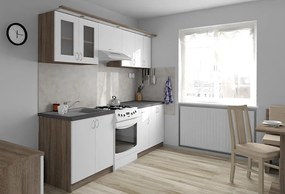 Nabytekmorava Kuchynská linka Bára B farba kuchyne: buk 381