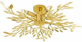 Toolight Toolight, stropné svietidlo 5xE14, EBT022-5C, zlatá, OSW-01221
