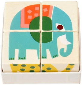 Drevené kocky Wild Wonders – Rex London