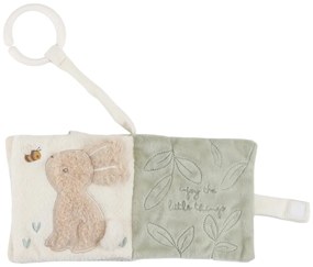 Závesná textilná knižka s aktivitami Newborn Naturals
