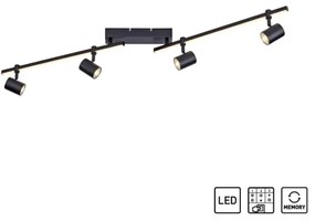 Paul Neuhaus 6525-18 - LED Bodové svietidlo BARIK 4xGU10/4,5W/230V + LED/10W