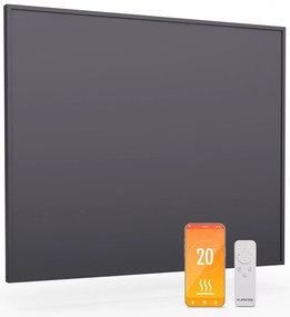 Klarstein Inteligentný infračervený ohrievač Wonderwall, 60x60cm, Aplikácia, 360W, Týždenný časovač, IP24