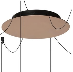 Lucide 74403/06/97 - LED Stmievateľný luster na lanku LORENZ 6xLED/4W/230V medená