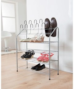 Štvorposchodový stojan na topánky s nadstavcom Compactor