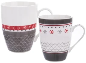 Hrnček Christmas 0,34 l 2 ks