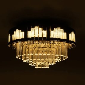 BRILAGI - LED stmievateľné stropné svietidlo CROWN LED/41W/230V priemer 48 cm čierne + DO
