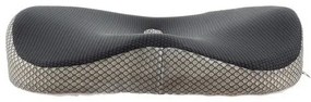 Malatec 21915 Ortopedický podsedák z pamäťovej peny 46 x 36 x 11 cm bielošedá