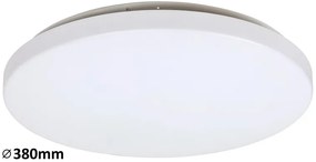 Rabalux LED stropné svietidlo Rob 1x32W | 2100lm | 3000K - priemer 38cm, biela