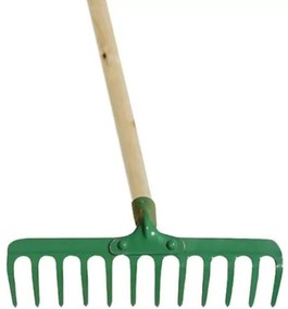 Kovové hrable 12 zubov