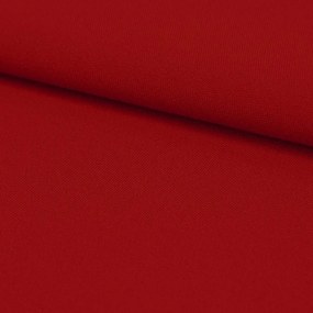 Jednofarebná látka Panama stretch MIG12 červená, šírka 150 cm