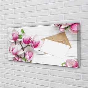 Obraz canvas Magnolia dosky 125x50 cm