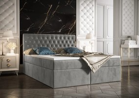 Moderná Kontinentálna posteľ MONET /boxspring - ÁNO + (70€),140x200