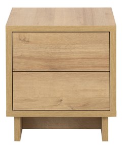 Nočný stolík Nustretta N09 (dub riviera). Akcia -22%. Vlastná spoľahlivá doprava až k Vám domov. 1123946