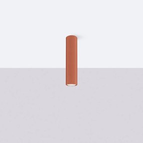 Bodové svietidlo v tehlovej farbe Gleam – Sollux