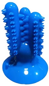 Verk 19333 Gumová hračka pre psa na čistenie zubov tmavo modrá