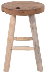 Tíková stolička so 4 nohami House Nordic Badia, ø 30 cm