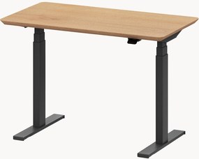 Výškovo nastaviteľný elektrický ručne vyrobený stôl's drevenou doskou Pro Mini