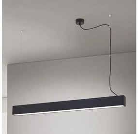 Orion - LED stropné/závesné svietidlo 2v1 PALKKI LED/38W/230V 3000/4000/5000K čierne