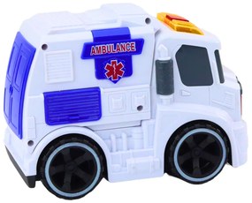 LEAN TOYS Sanitka, zvuky, svetlá - biela