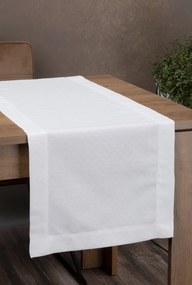 BEHÚŇ NA STÔL ELLEN 40X140 CM BIELY
