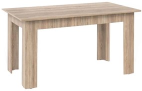 Jedálenský stôl General New 140x80 cm - dub sonoma